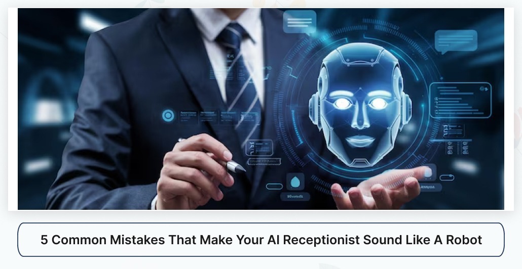 5 Common Mistakes That Make Your AI Receptionist Sound Like a Robot